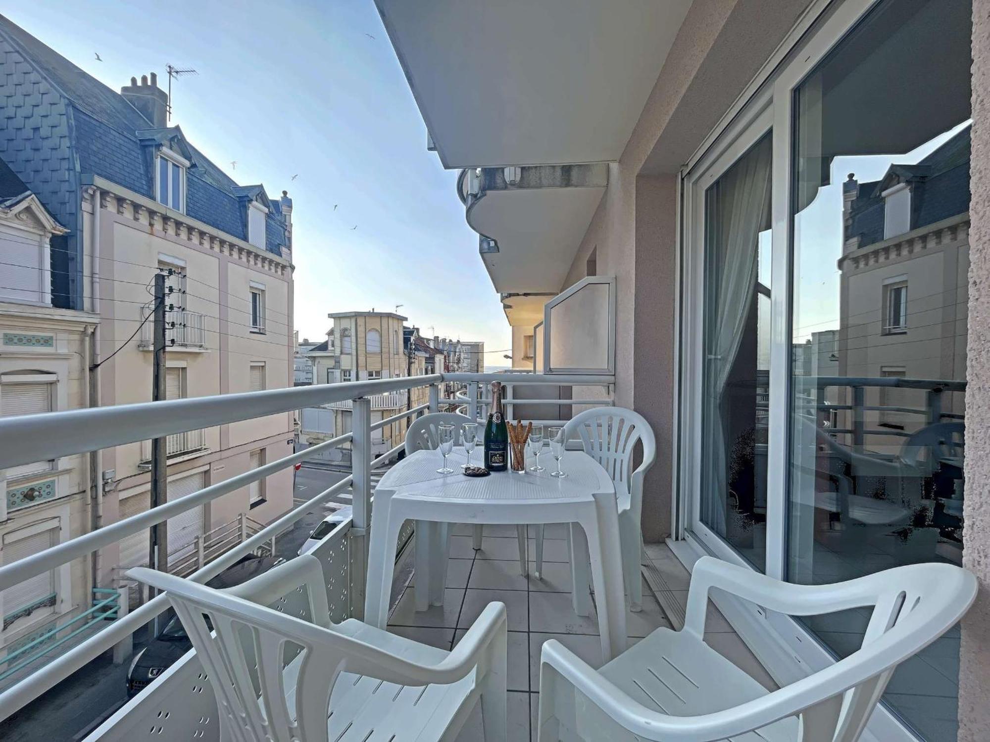 Superbe T2 Bis Proche Plage Avec Balcon Et Parking - Fr-1-646-44 Berck Exterior photo